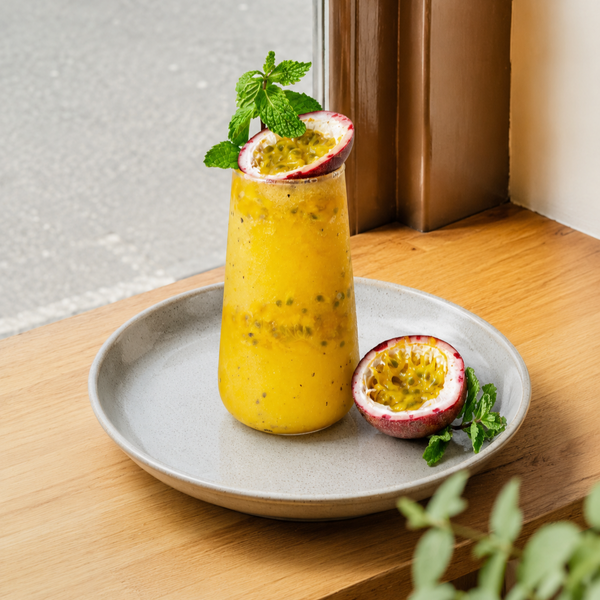Mango passionfruit smoothie