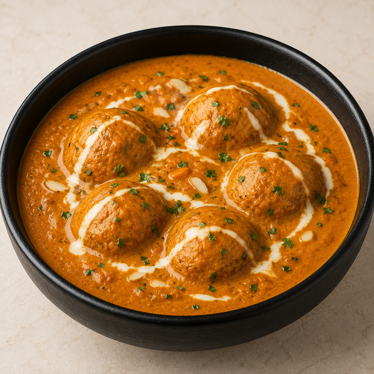 Malai Kofta (Sweet in taste)