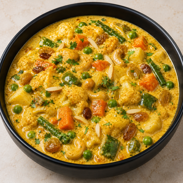Navrattan Korma (Sweet in taste)