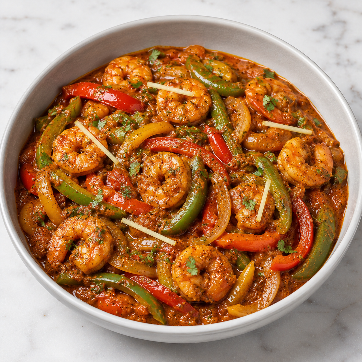 Prawns Jalfrezi