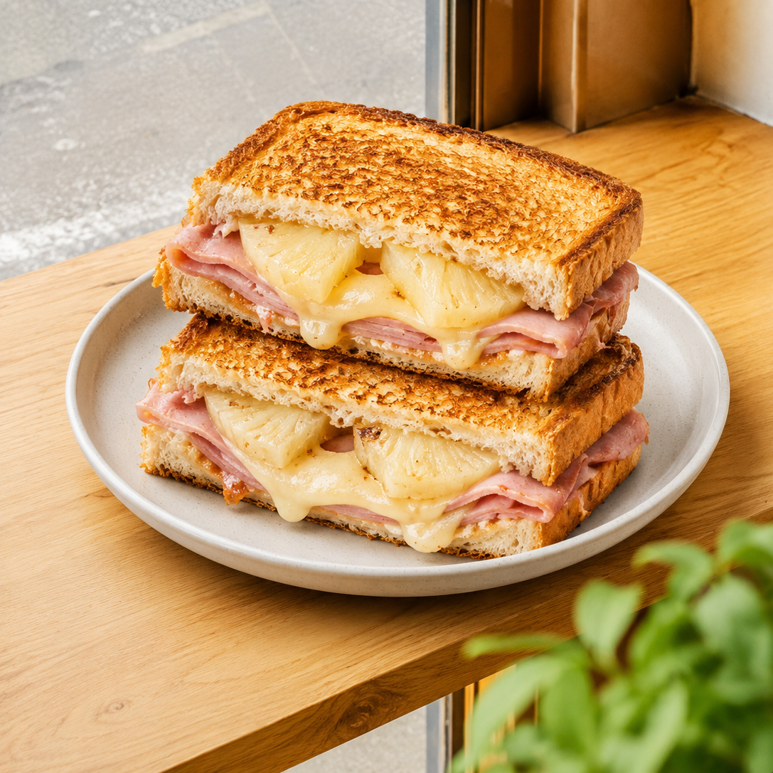 Ham Cheese and Pineapple