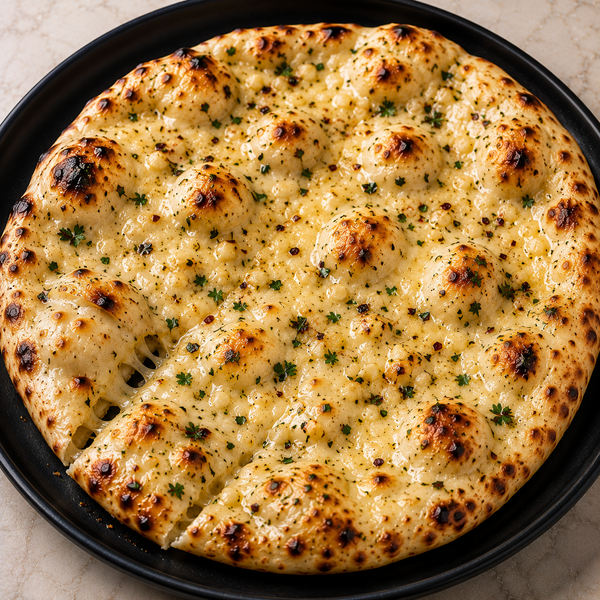 Cheese & Garlic Naan